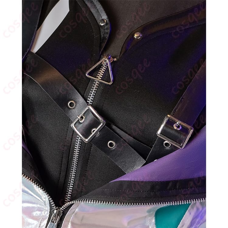 プロセカ 神代類 サイバーパンクデッドボーイ衣装 撮影で映える質感と充実セット - 5枚目の画像