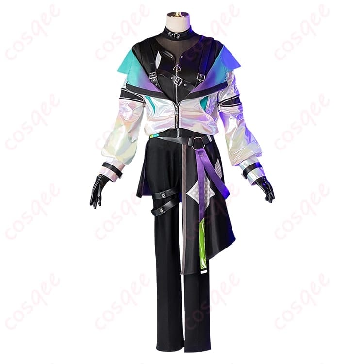 プロセカ 神代類 サイバーパンクデッドボーイ衣装 撮影で映える質感と充実セット - 1枚目の画像