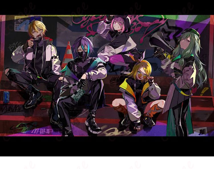 神代類 サイバーパンクデッドボーイ コスプレ衣装のキャラクター画像。高品質なデザインで、プロセカのファン必見!