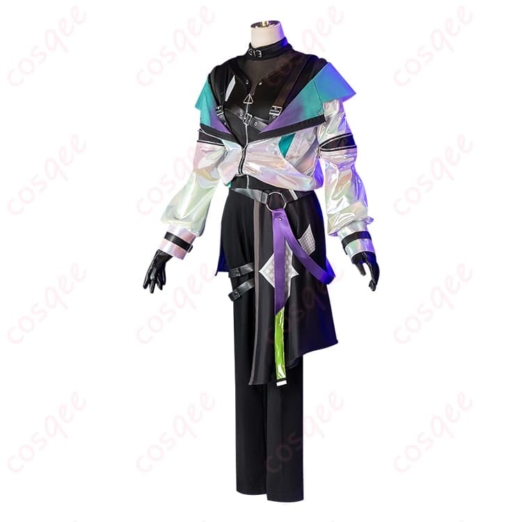 プロセカ 神代類 サイバーパンクデッドボーイ衣装 撮影で映える質感と充実セット - 2枚目の画像