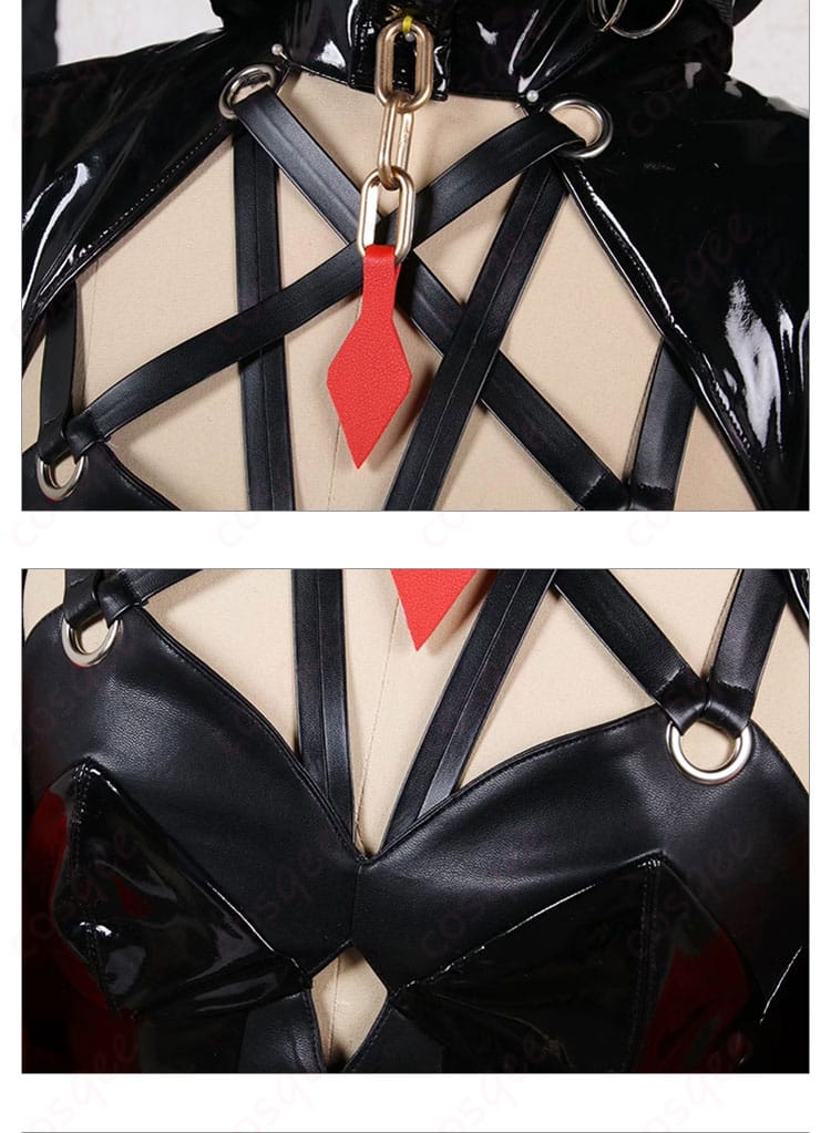 シャックル カトリーナ コスプレ衣装の前胸装飾詳細画像