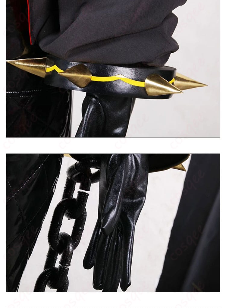 シャックル カトリーナ コスプレ衣装の衣袖と手袋装飾詳細画像