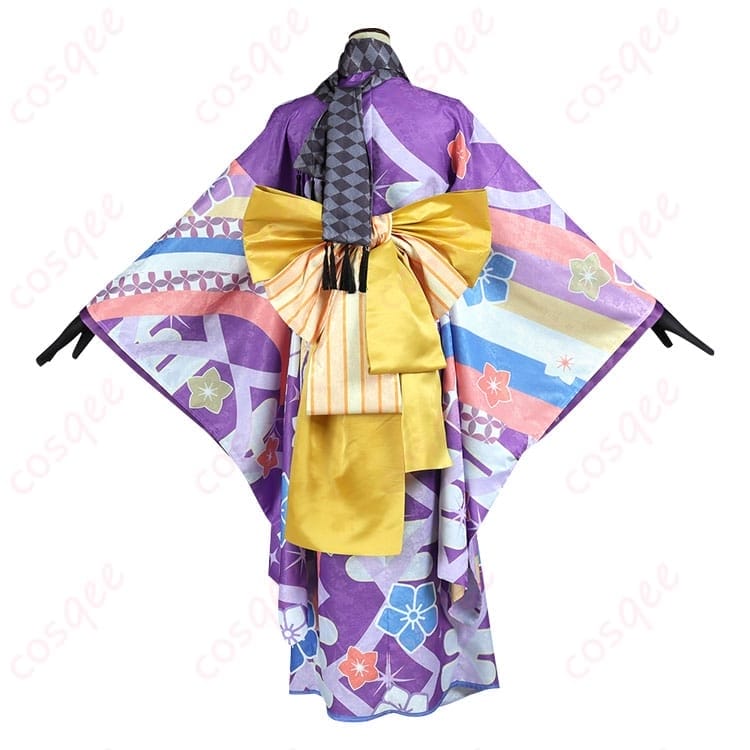 マギアレコード 暁美ほむらの晴着コスプレ 衣装一式｜華やか和装で写真映えと着やすさを両立 - 3枚目の画像
