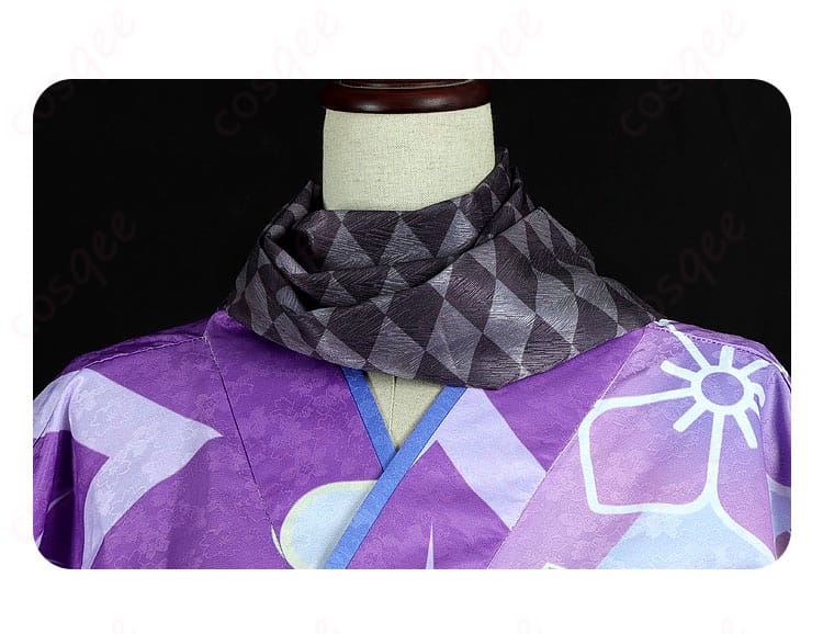 服装の毛巾配饰の細部。キュートなアクセントがコスプレ衣装に華を添える。