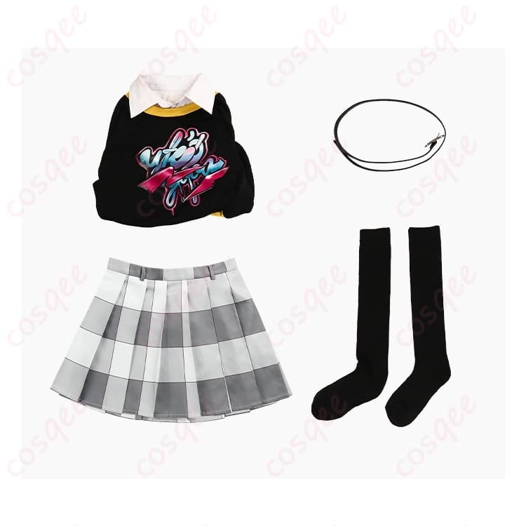 Persona5: The Phantom X 新井素羽の学園クールを軽やかに纏えるコスプレ衣装 - 5枚目の画像