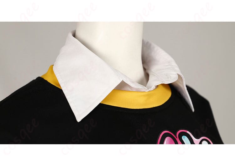 衣領装飾の細部 - 新井素羽コスプレ衣装の細部、衣領のデザイン