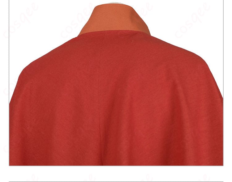 コスプレ衣装 外套背面ディテール|外套背面のディテールを鮮明に撮影した写真です。