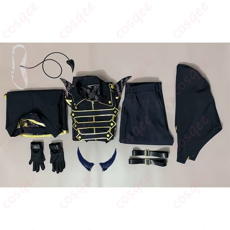 ブルーロック 潔世一 悪魔イメージ衣装 ダークに映える装飾と快適さでイベント主役に - 4枚目の画像