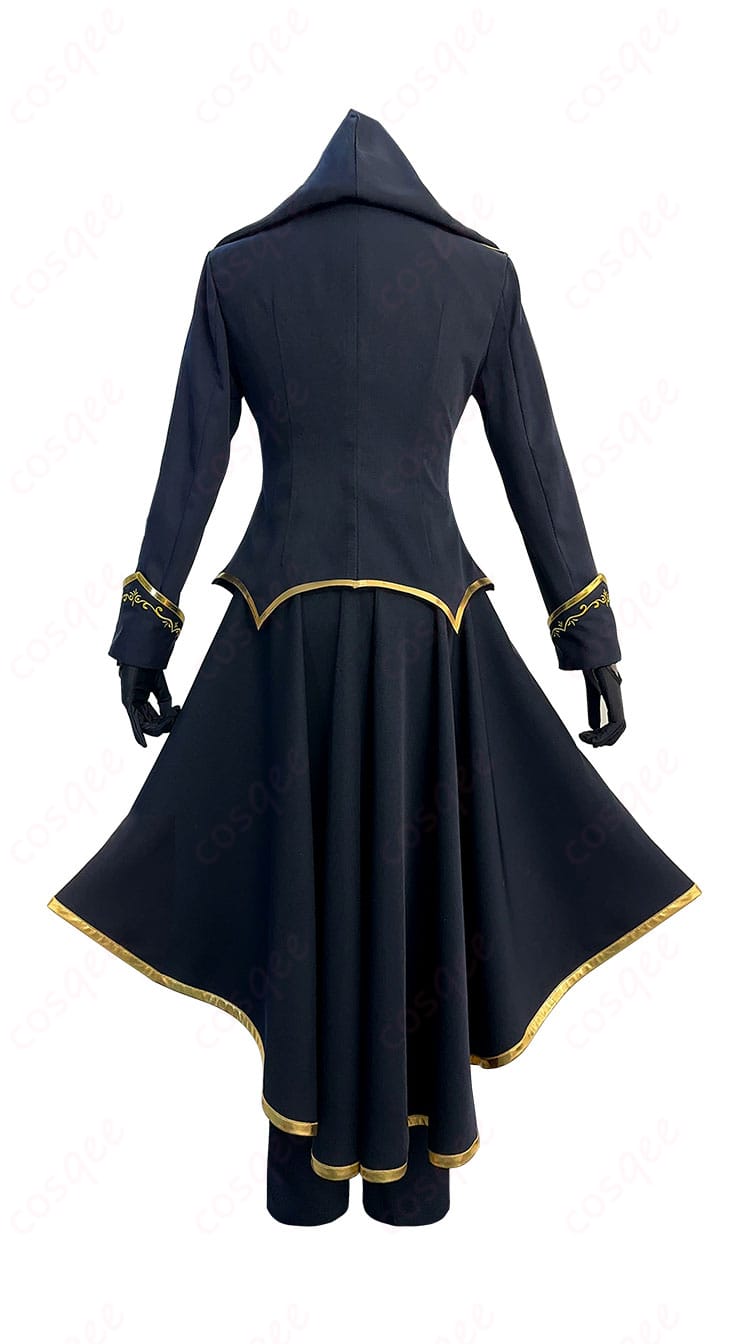 潔世一悪魔コスプレ衣装の背面画像、後ろ姿のデザインを確認できます。