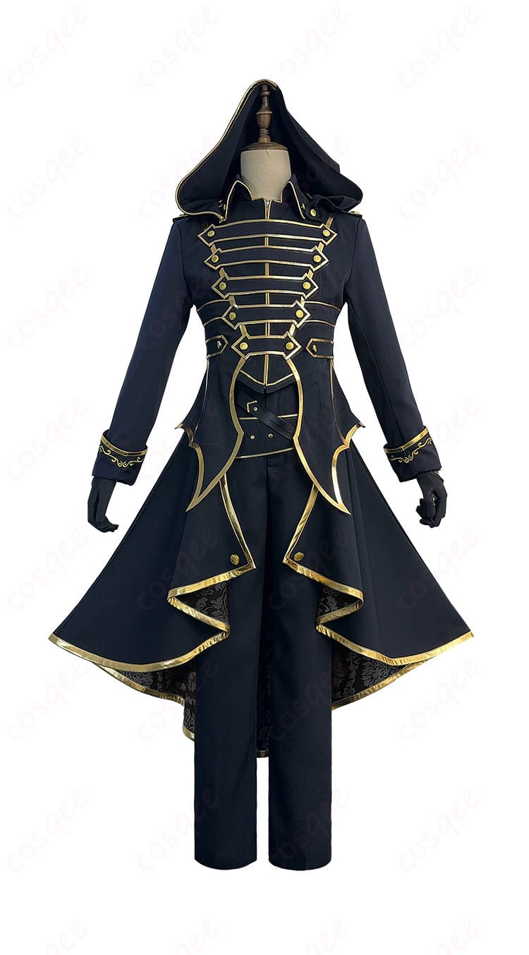 潔世一の悪魔コスプレ衣装の正面画像、ディテールが美しく再現されています。