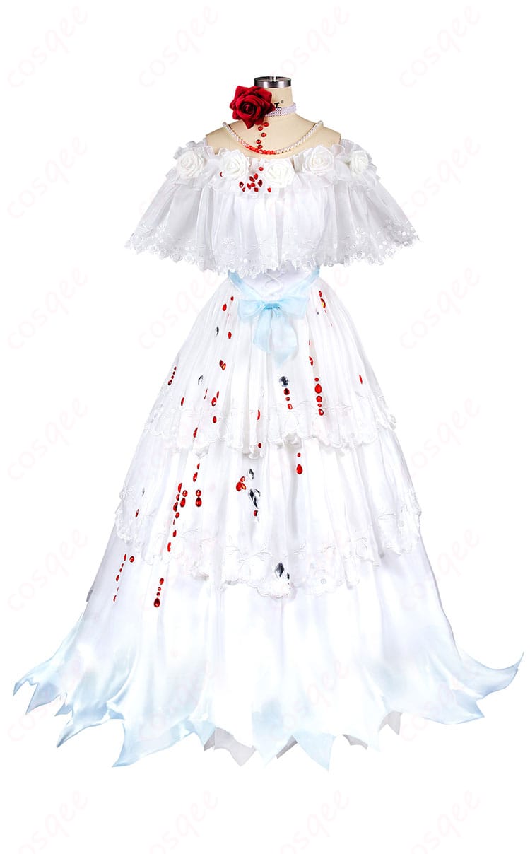 希望の残像/虚妄の傑作衣装の正面ビュー、エレガントで美しいデザイン。