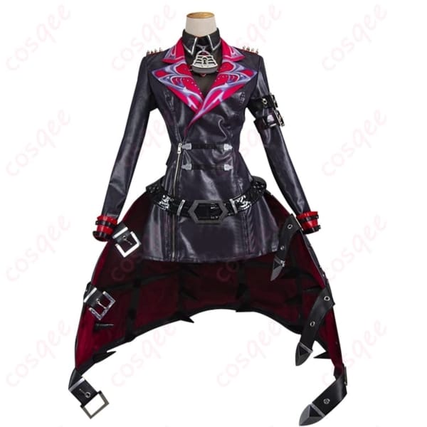 勝利の女神NIKKE メイデン風コスプレ衣装 ダークで艶やかな軍服スタイルが写真映え