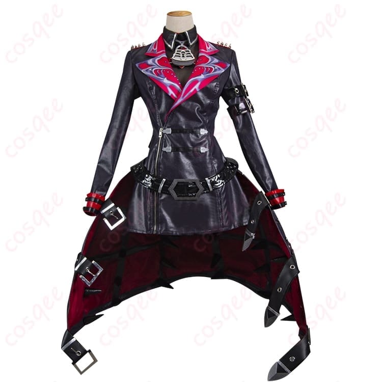 勝利の女神NIKKE メイデン風コスプレ衣装 ダークで艶やかな軍服スタイルが写真映え - 1枚目の画像