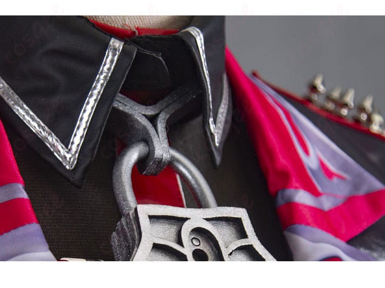 メイデン コスプレ衣装 領口の装飾ディテール