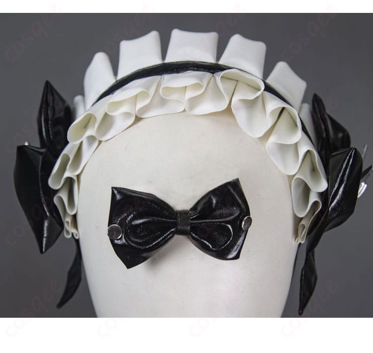 ココアの髪飾りや発箍のディテール画像。コスプレの魅力を引き立てるアイテム。