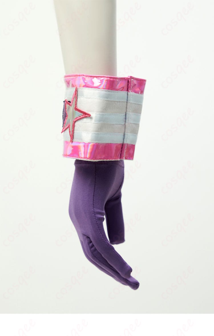 コスプレ衣装腕の装飾の側面ディテール画像、精巧な作り。