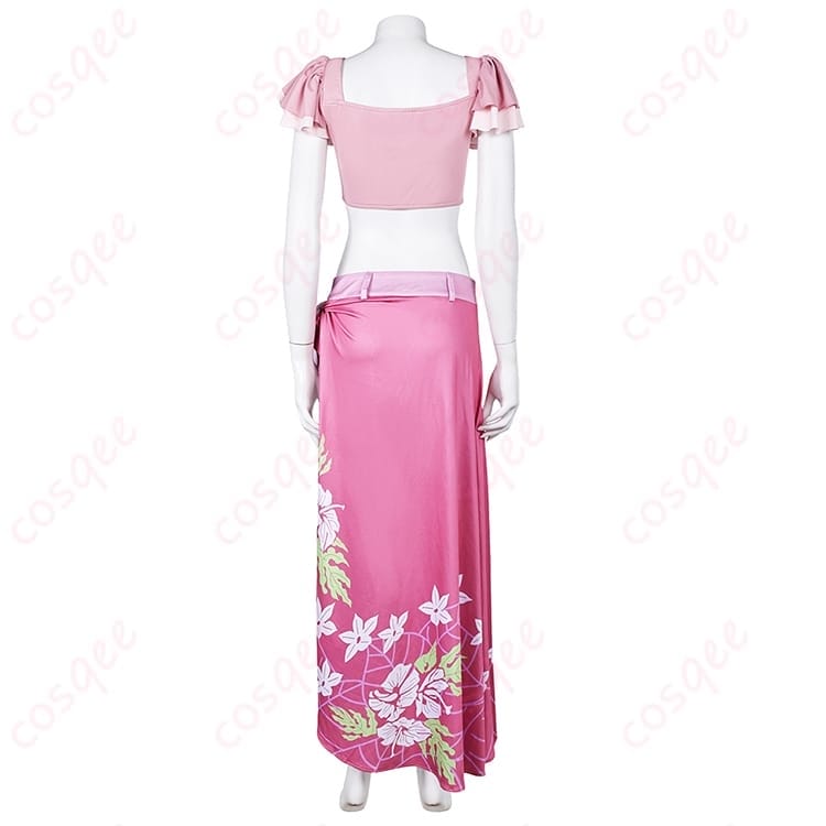 FF7 リバースのエアリス水着を爽やかに再現した清楚ガーリーコス - 3枚目の画像