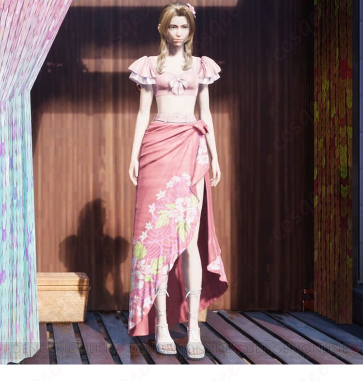 エアリス・ゲインズブール コスプレ衣装 役柄画像