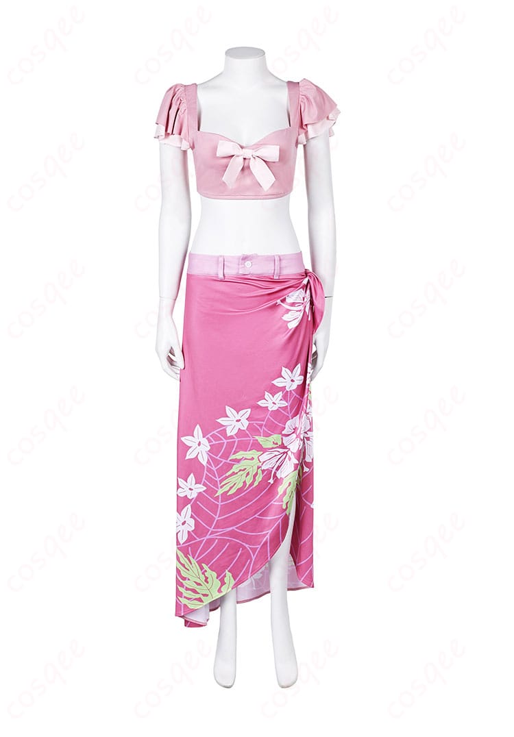 ファイナルファンタジーVII リバース エアリス・ゲインズブール 水着 コスプレ衣装 正面画像