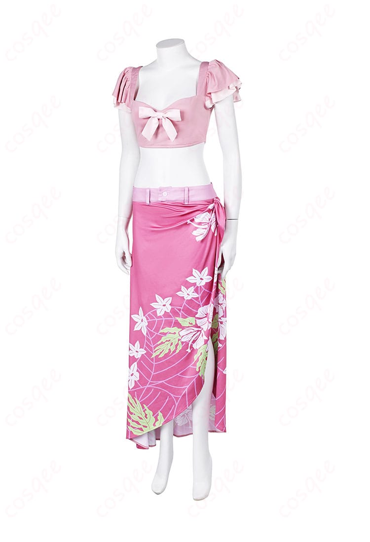 ファイナルファンタジーVII リバース エアリス・ゲインズブール 水着 コスプレ衣装 側面画像