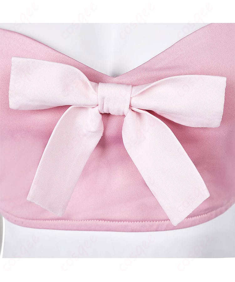 エアリス・ゲインズブール コスプレ衣装 トップス正面の装飾詳細画像