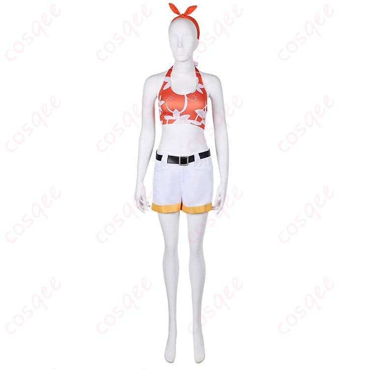 FF7リバースのユフィ水着コス｜元気スポーティに映える快適コーデ - 1枚目の画像