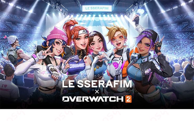 オーバーウォッチ 2 LE SSERAFIM コラボ カモリ・キリコ コスプレ衣装 キャラクター画像