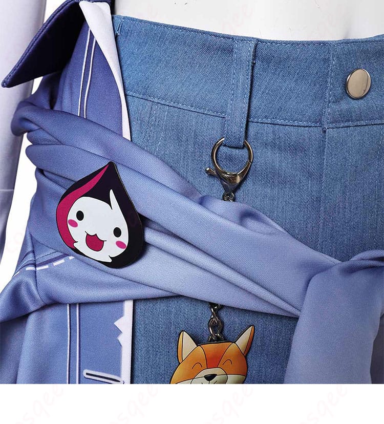 カモリ・キリコ コスプレ衣装 パンツ装飾ディテール画像