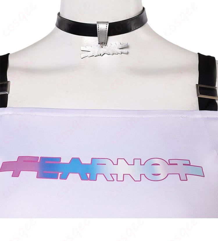 オーバーウォッチ 2 カモリ・キリコ コスプレ衣装 前胸・首周りの装飾ディテール