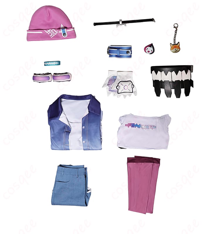 オーバーウォッチ 2 LE SSERAFIM コラボ カモリ・キリコ コスプレ衣装 セット内容画像