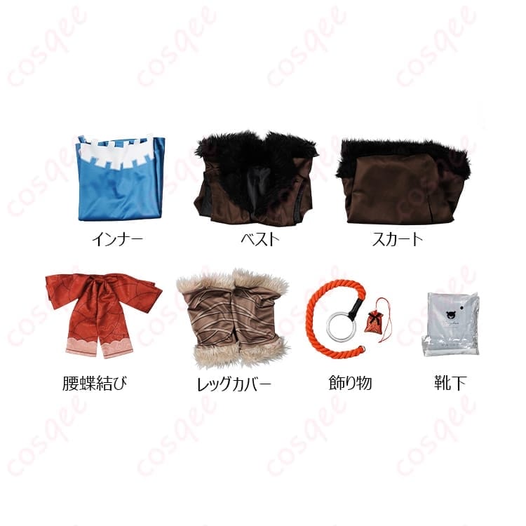 狼と香辛料 賢狼ホロの世界観を楽しむコスプレ衣装｜耳と尻尾で写真映えする民族調コーデ - 7枚目の画像