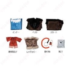 狼と香辛料 賢狼ホロの世界観を楽しむコスプレ衣装｜耳と尻尾で写真映えする民族調コーデ - 7枚目の画像（サムネイル）