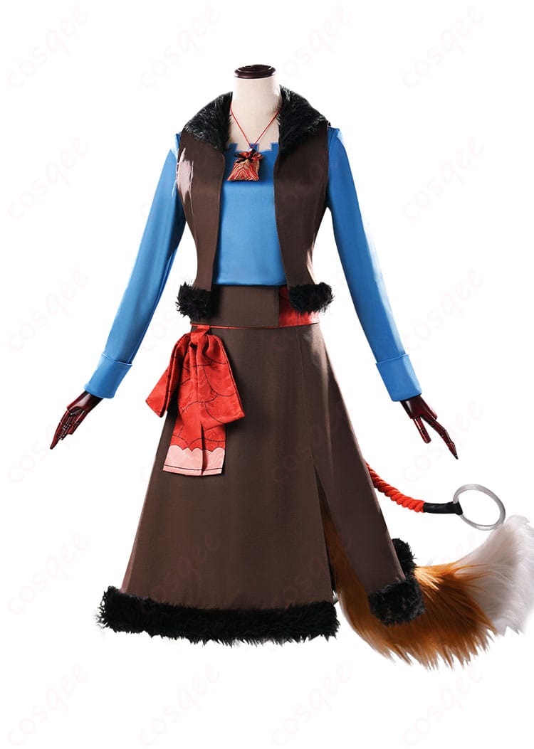 賢狼ホロ コスプレ衣装 正面画像