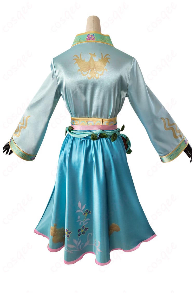 第五人格 夢の魔女 コスプレ衣装 背面画像 - 魅力的な背面デザイン、魔女の神秘的な雰囲気を完璧に表現。