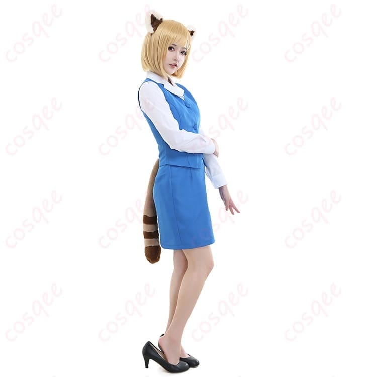 アグレッシブ烈子の烈子になりきるOL風コスプレ衣装｜写真映え良しで着替えも簡単 - 2枚目の画像