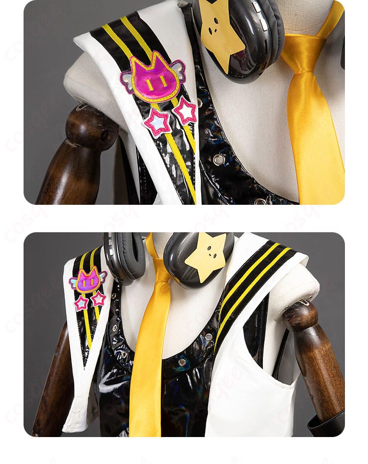 コスプレ衣装 上衣の装飾ディテール