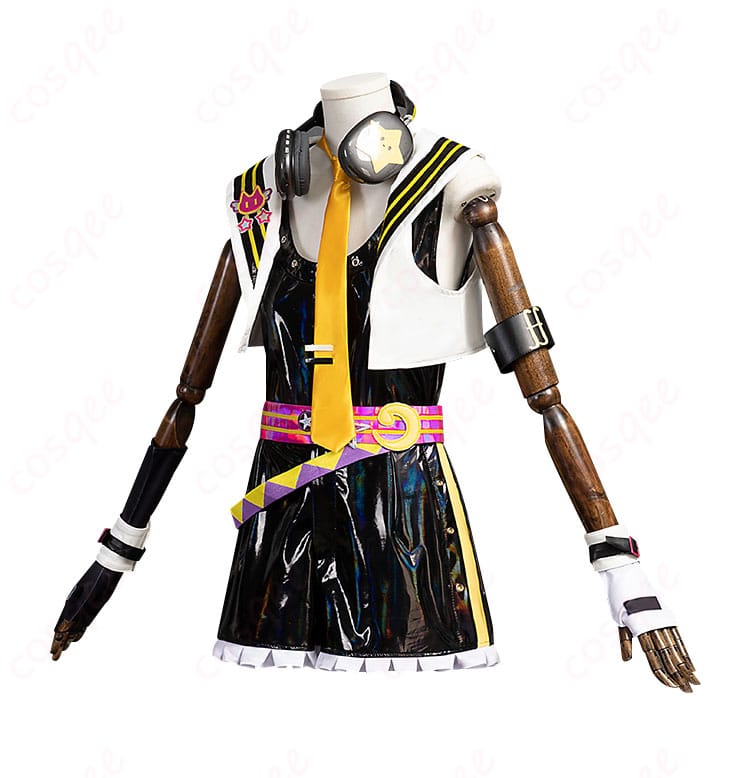 鏡音レン コスプレ衣装 側面全体画像