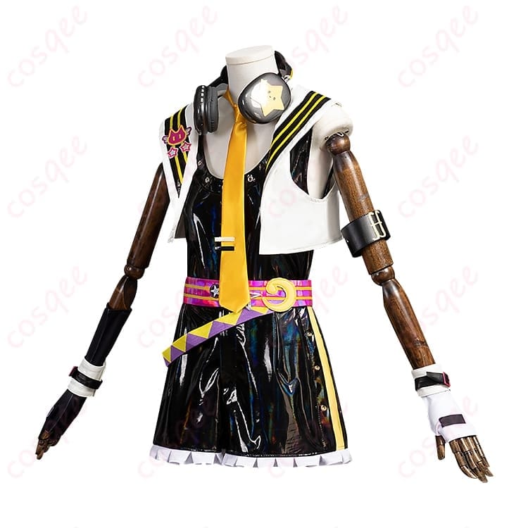 Muse Dash 鏡音レンのポップサイバー感を纏うコスプレ｜発色良く動きやすいセット - 2枚目の画像