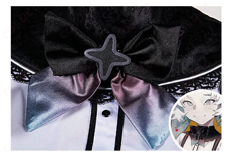 リバース1999 バルーンパーティー コスプレ衣装の服装の蝴蝶結びディテール