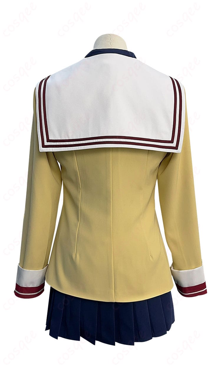 古河渚 コスプレ衣装の背面デザイン詳細