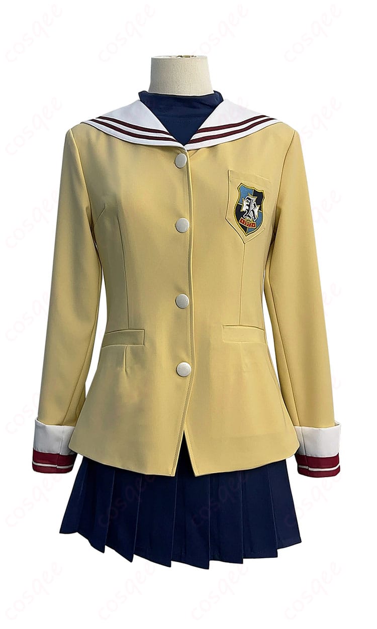 古河渚 コスプレ衣装の正面デザイン詳細