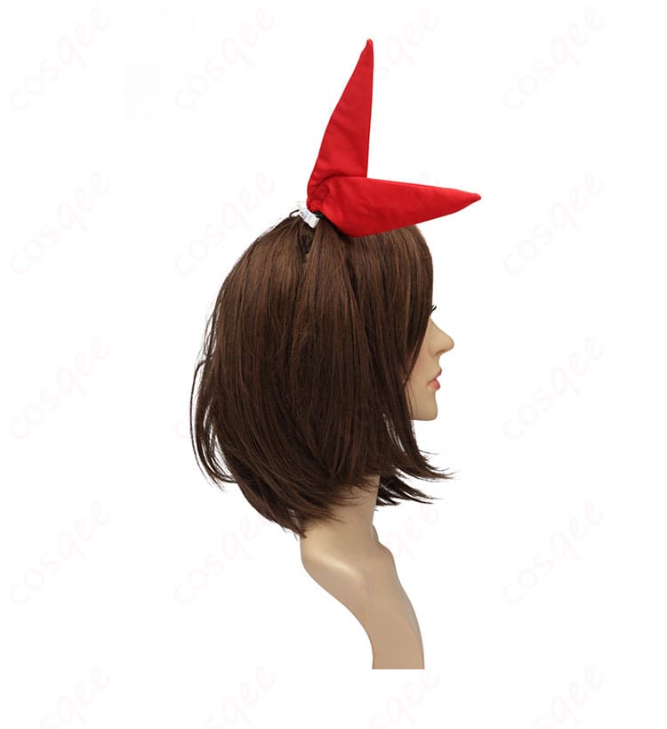 桐崎千棘 コスプレ衣装の髪飾り側面図、デザインが際立つ角度で表現