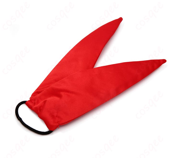 桐崎千棘の髪飾りの細部、刺繍や装飾のディテールを強調