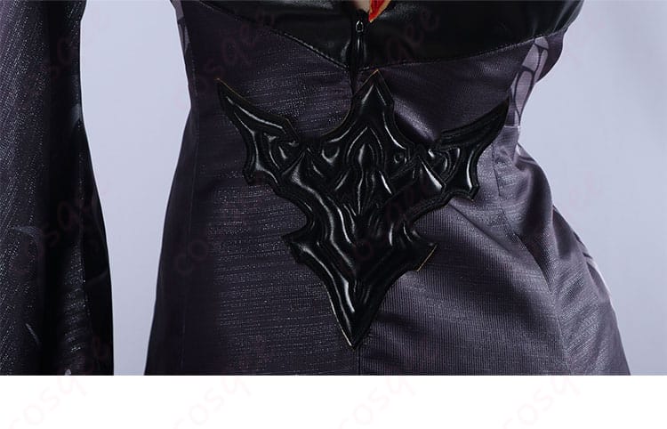 崩壊:スターレイル 黄泉 コスプレ衣装 戦闘服の袖部分の装飾細部。ゲームの忠実な再現が光るデザイン。