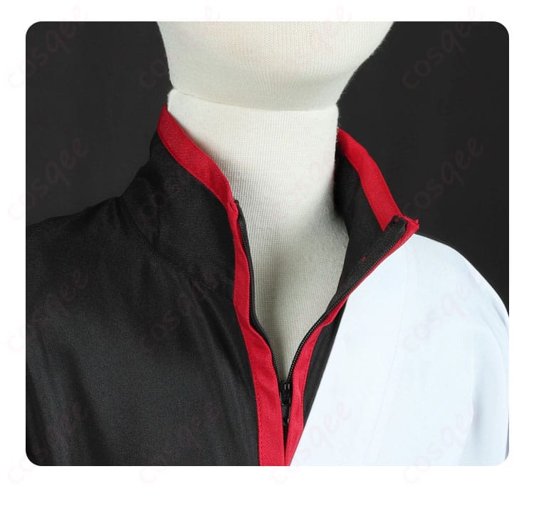 坂田銀時 コスプレ衣装 领口装飾ディテール(細かいディテール)