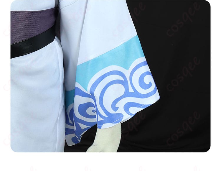 坂田銀時 コスプレ衣装 袖口装飾ディテール(精密な仕上げ)