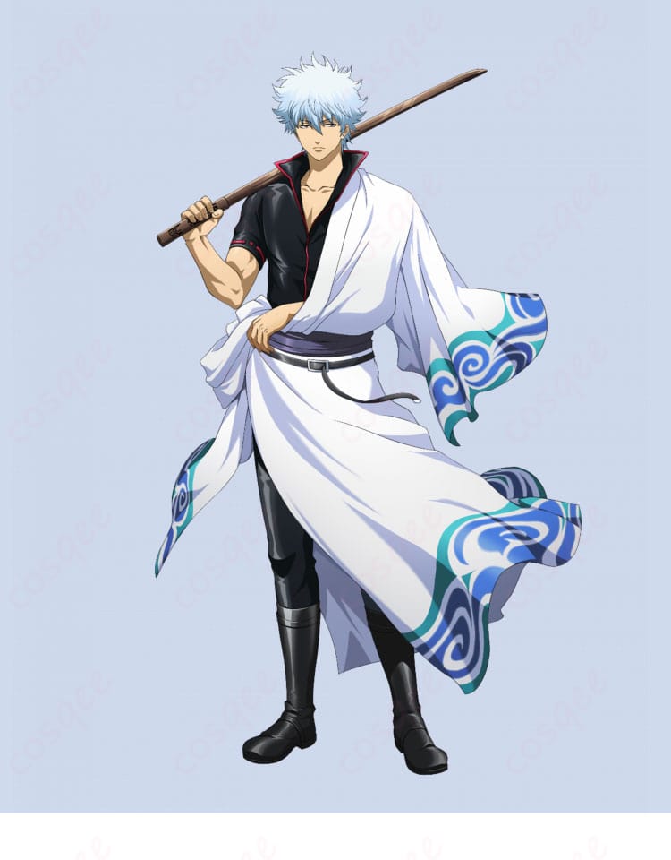 坂田銀時 コスプレ衣装 キャラクター画像(銀魂、ラングリッサー モバイル)