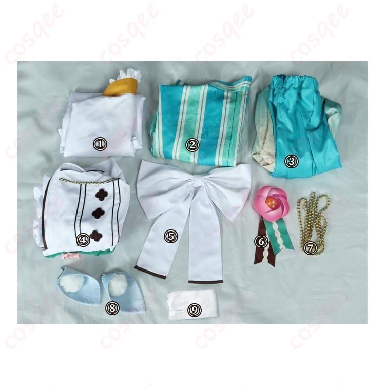 あんさんぶるスターズ！！ 紫之創 恋こい喫茶コーデ 可憐で爽やかなコスプレ衣装 - 6枚目の画像