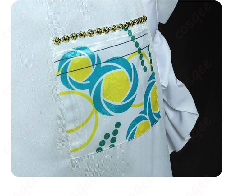 紫之創コスプレ衣装の腰部分のポケット装飾