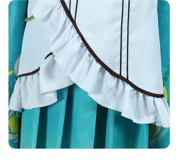 紫之創コスプレ衣装のスカート部分の飾り